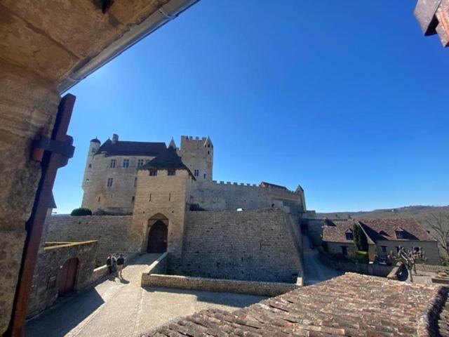 La Croquante Face Au Chateau Beynac-et-Cazenac Exterior foto